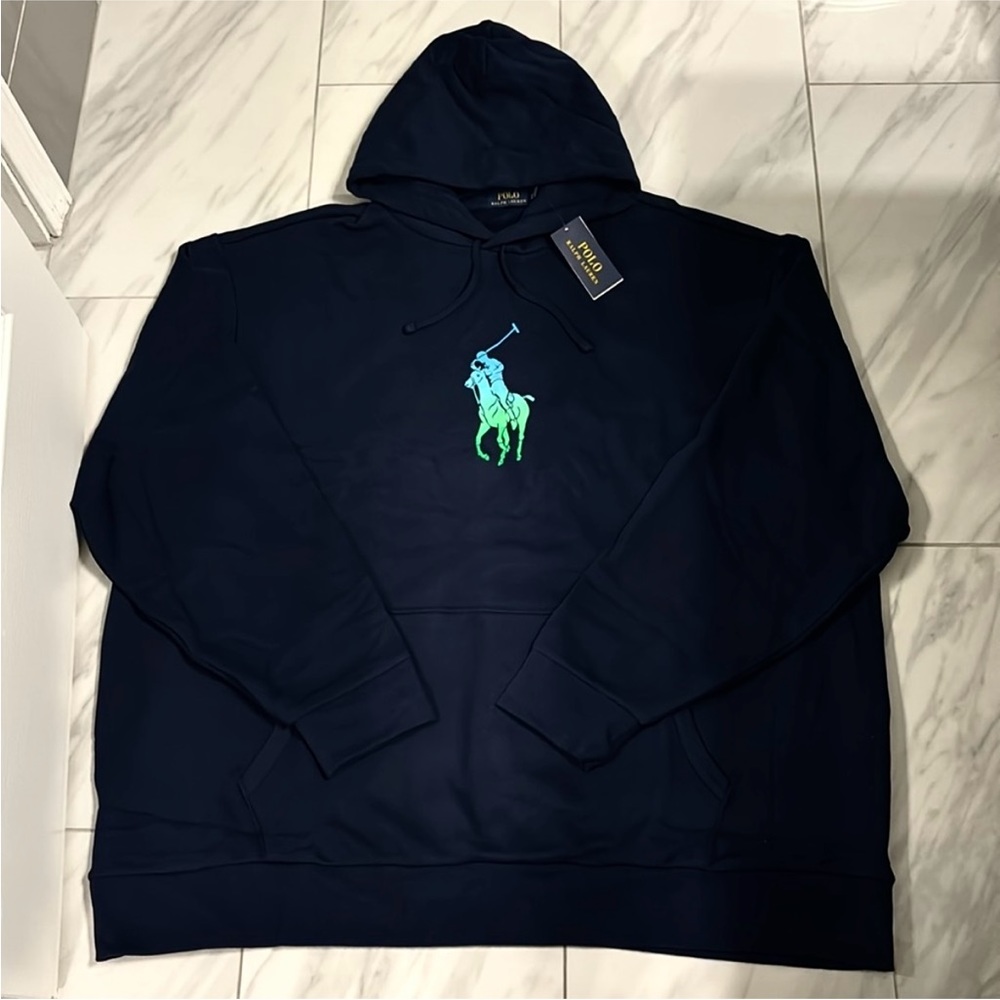 Men’s Polo Ralph Lauren Big & Tall Pony Fleece Hoodie